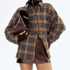 Women's Oversized Flannel Shirt